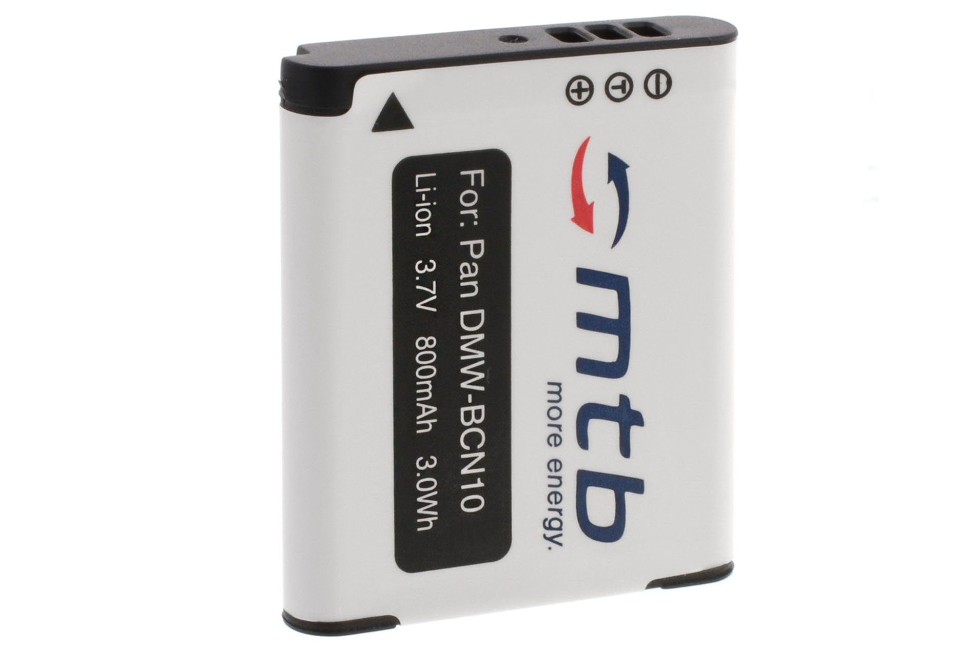 mtb more energy Lumix mit Panasonic für: [BAT-390 kompatibel EOL - mAh Li-Ion] DMC-LF1… passend V), 800 (3,7 - Kamera-Akku Panasonic BCN10 Akku-Typ