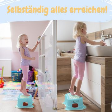 Babykajo Kinderhocker (1 St), Kinder Hocker, Badhocker TÜV Rehinland zertifiziert!