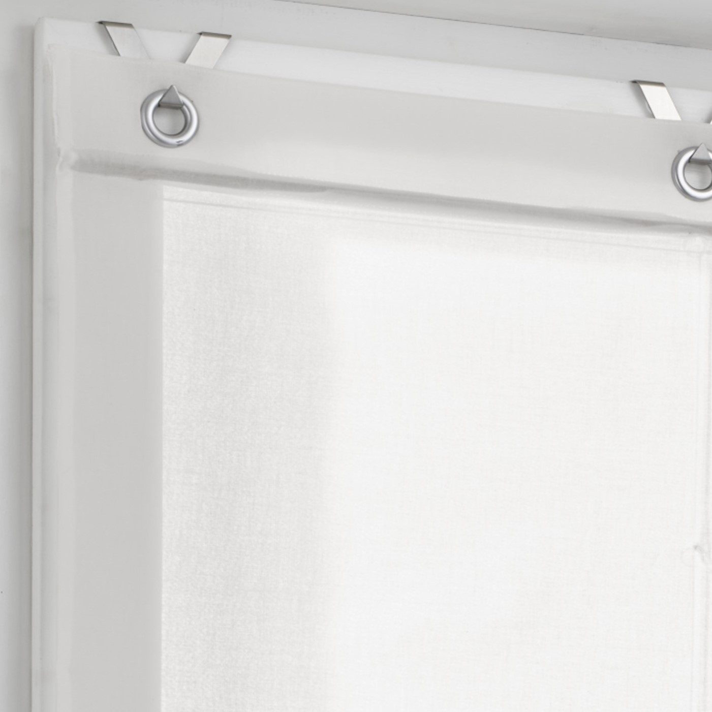 Kutti Raffrollo Elly, mit Hakenaufhängung, ohne Bohren, freihängend, Baumwo günstig online kaufen