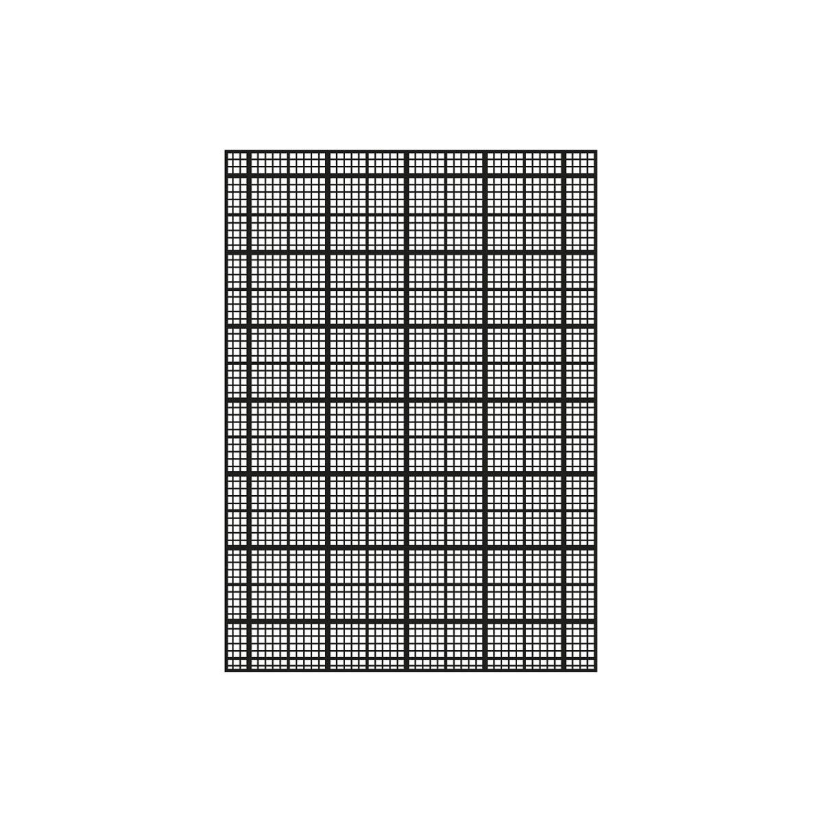 20 Format LANDRE rot mm-Raster-Lineatur, Millimeterpapier, DIN A3, Blatt mit 1