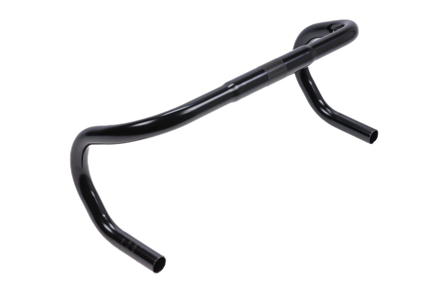 Non-Branded Fahrradlenker Fahrrad Rennrad Lenker Dropbar 380mm breit Race Bike 25,4mm schwarz, Fahrradlenker, (1-tlg)