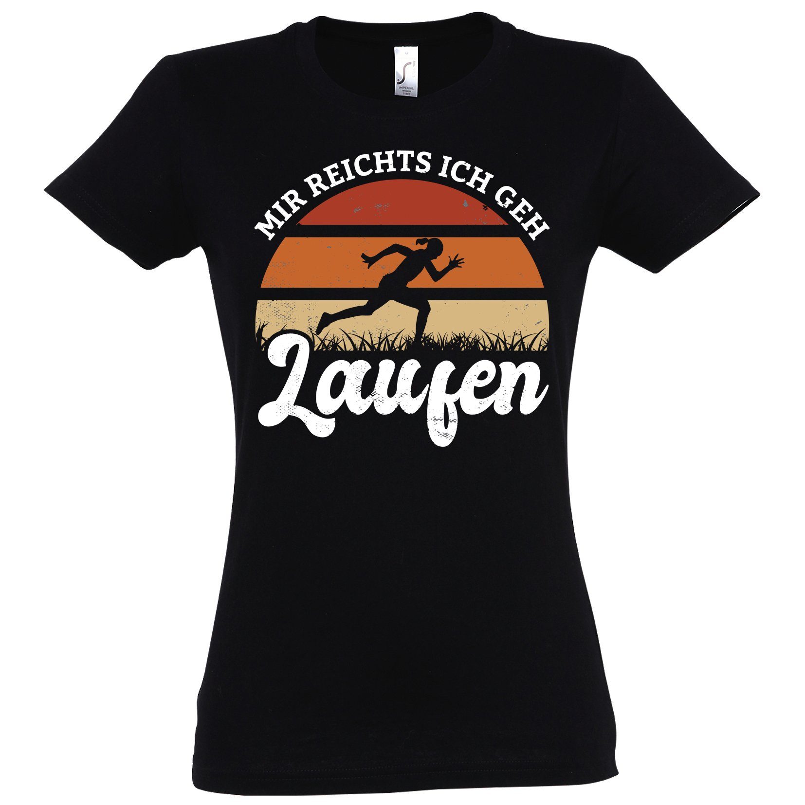 Youth Designz T-Shirt Mir reichts Ich geh Laufen Damen T-Shirt Mit modische günstig online kaufen