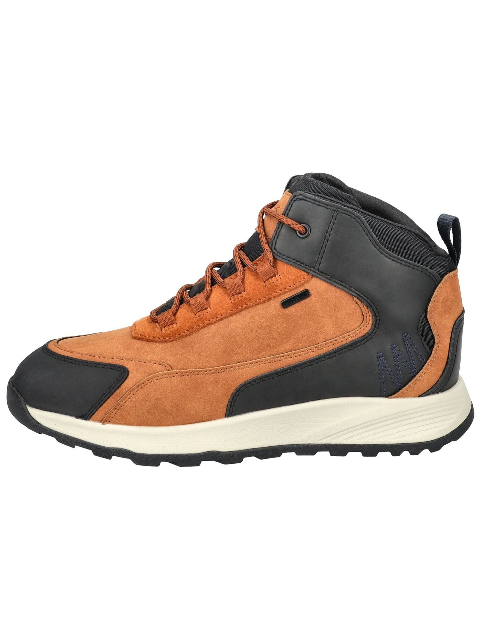 Geox Geox Stiefelette Lederimitat/Textil Schnürstiefelette