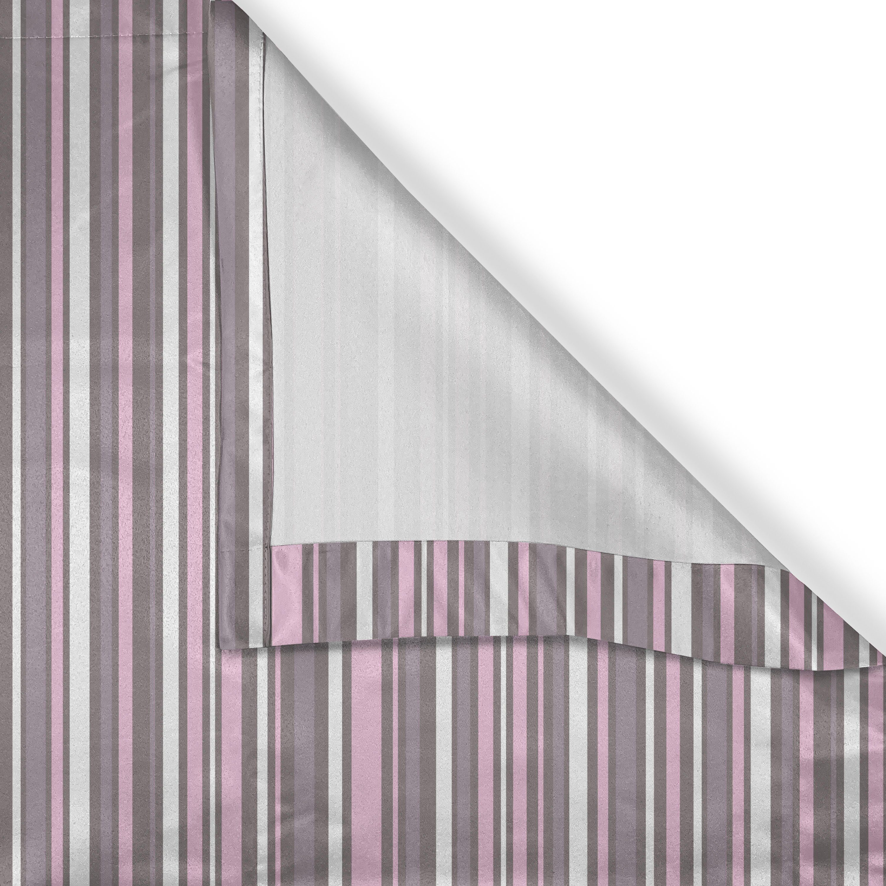 Gardine Dekorative 2-Panel-Fenstervorhänge Wohnzimmer, Geometrisch Schlafzimmer Kunst für Line Abakuhaus, Vertical