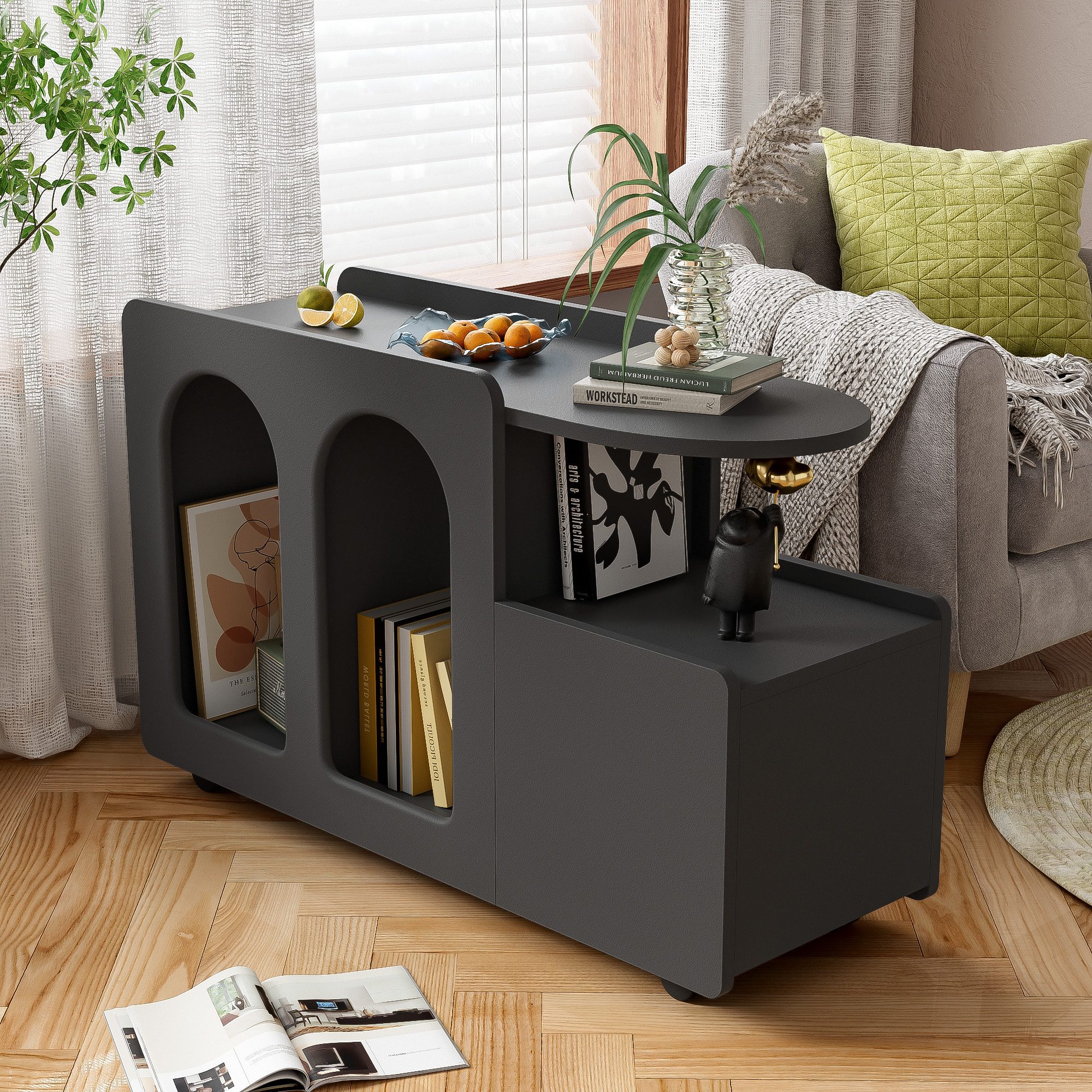 MODFU Sideboard mit abgerundeten Ecken (Kommode, günstig online kaufen