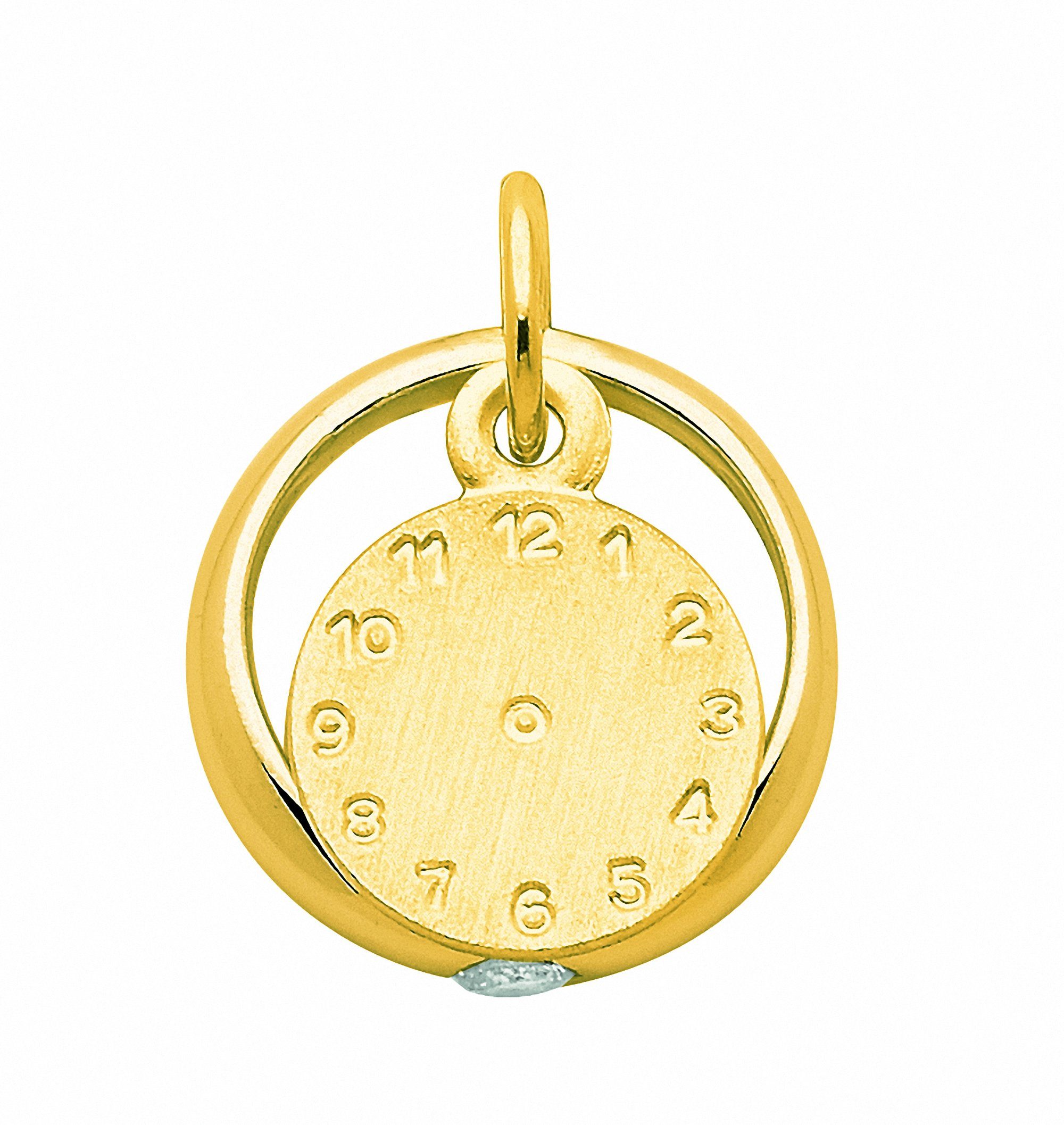 333 Adelia´s Gelbgold gefertigt Goldschmuck, Goldschmuck aus: Kettenanhänger Liebe Karat ) für Damen, 8 Damen ( Mit