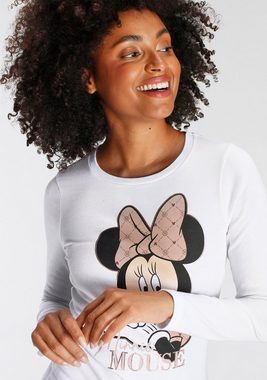 KangaROOS Langarmshirt mit lizensiertem Mickey Mouse Druck