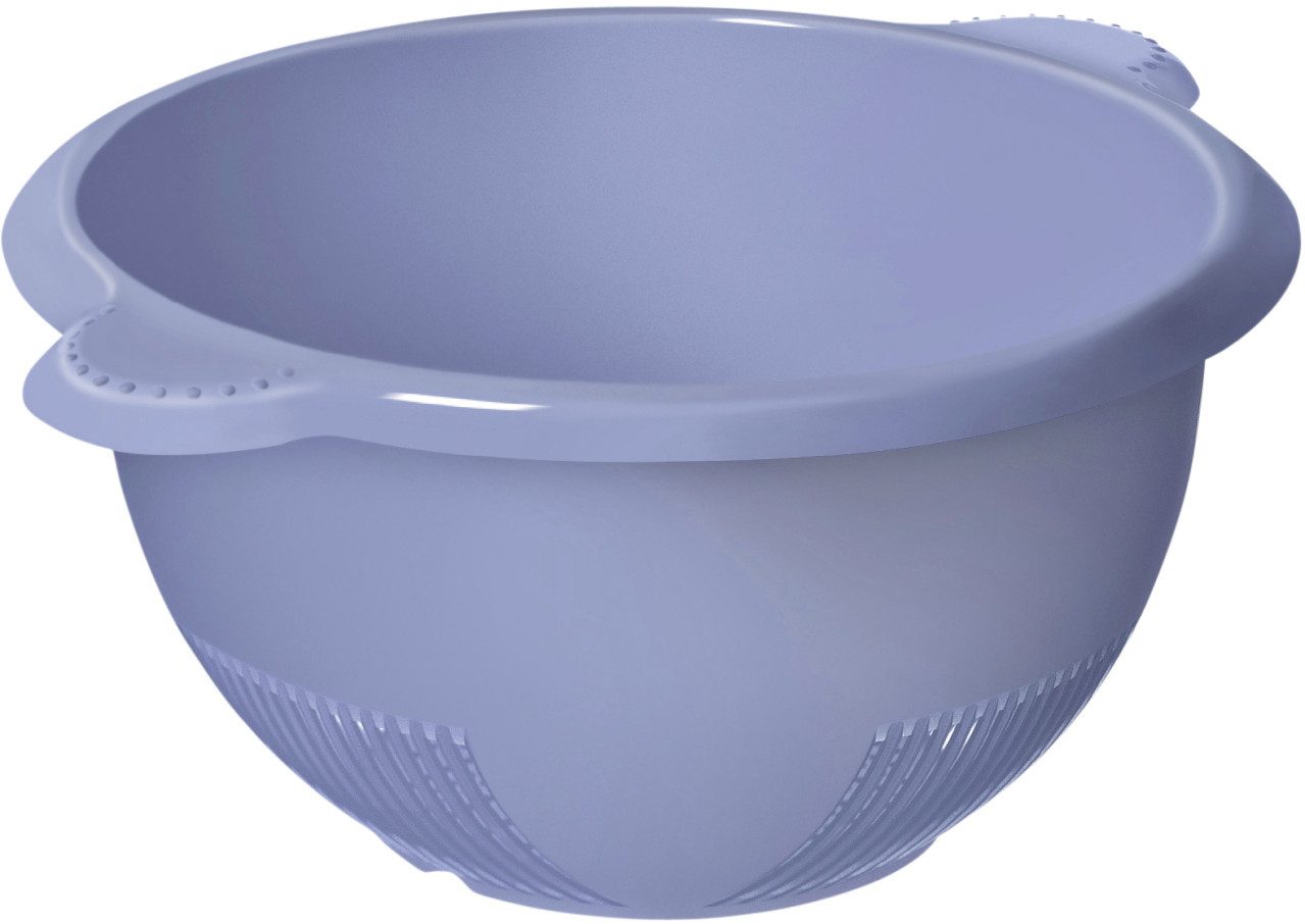 ROTHO Küchensieb Rotho Sieb Rondo, 32,5 x 26,5 x 13 cm horizon blau, Kunststoff