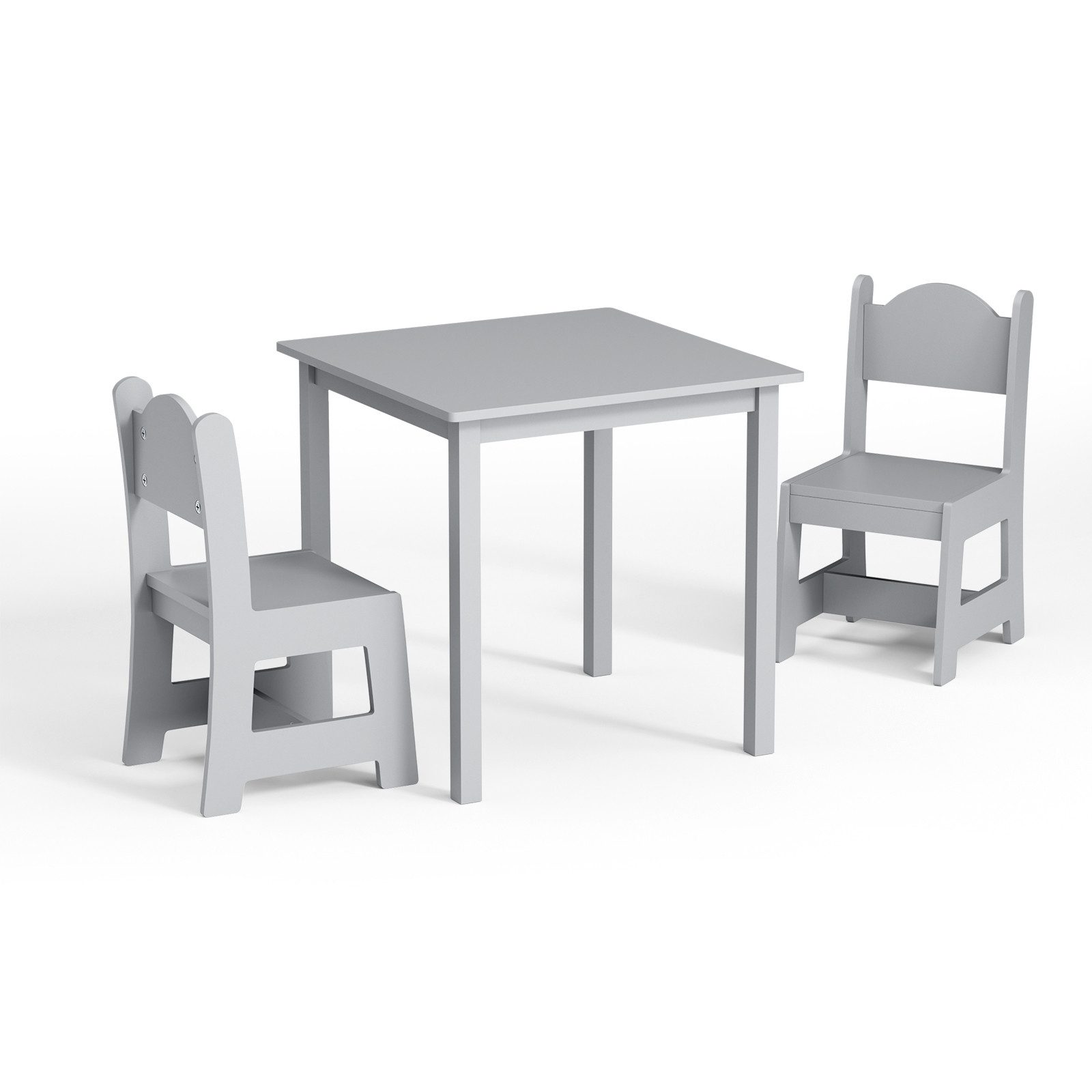LEADZM Kindertisch Kindertisch mit 2 Stühlen, Kindersitzgruppe, Kinder Tisch Stuhl Set