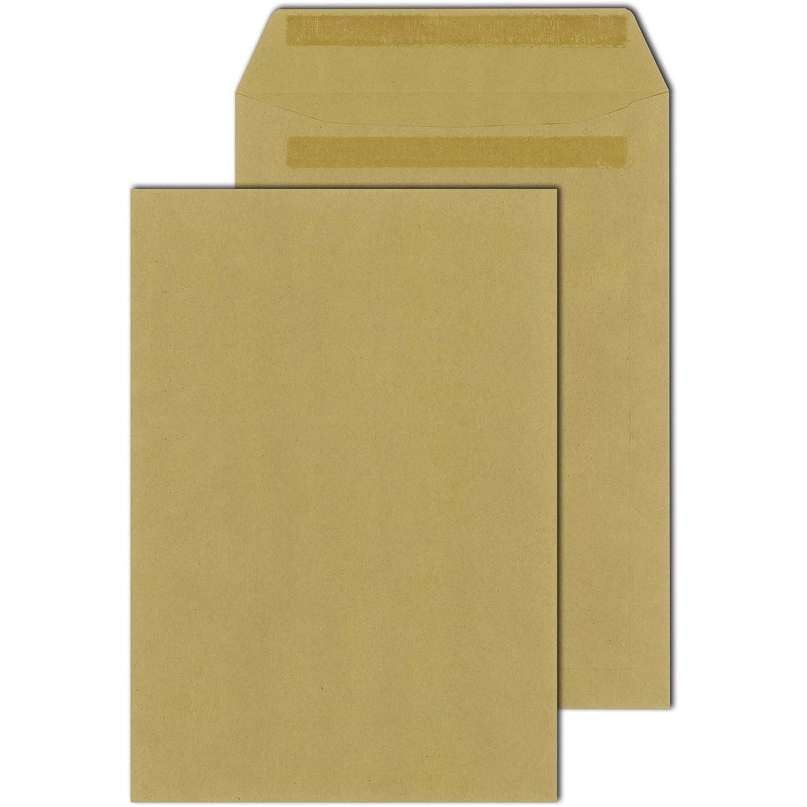HTI-Living Briefumschlag Versandtasche ohne Fenster 250 St., selbstklebend, Versandkuvert Großbrief