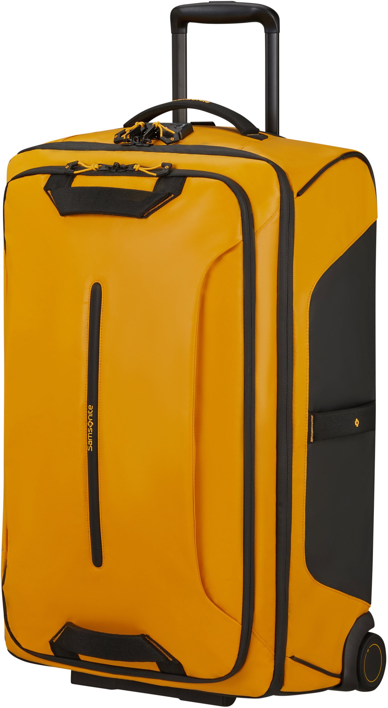 Samsonite Weichgepäck-Trolley teilweise Ecodiver, cm, recyceltem 2 67 aus Material Yellow Rollen