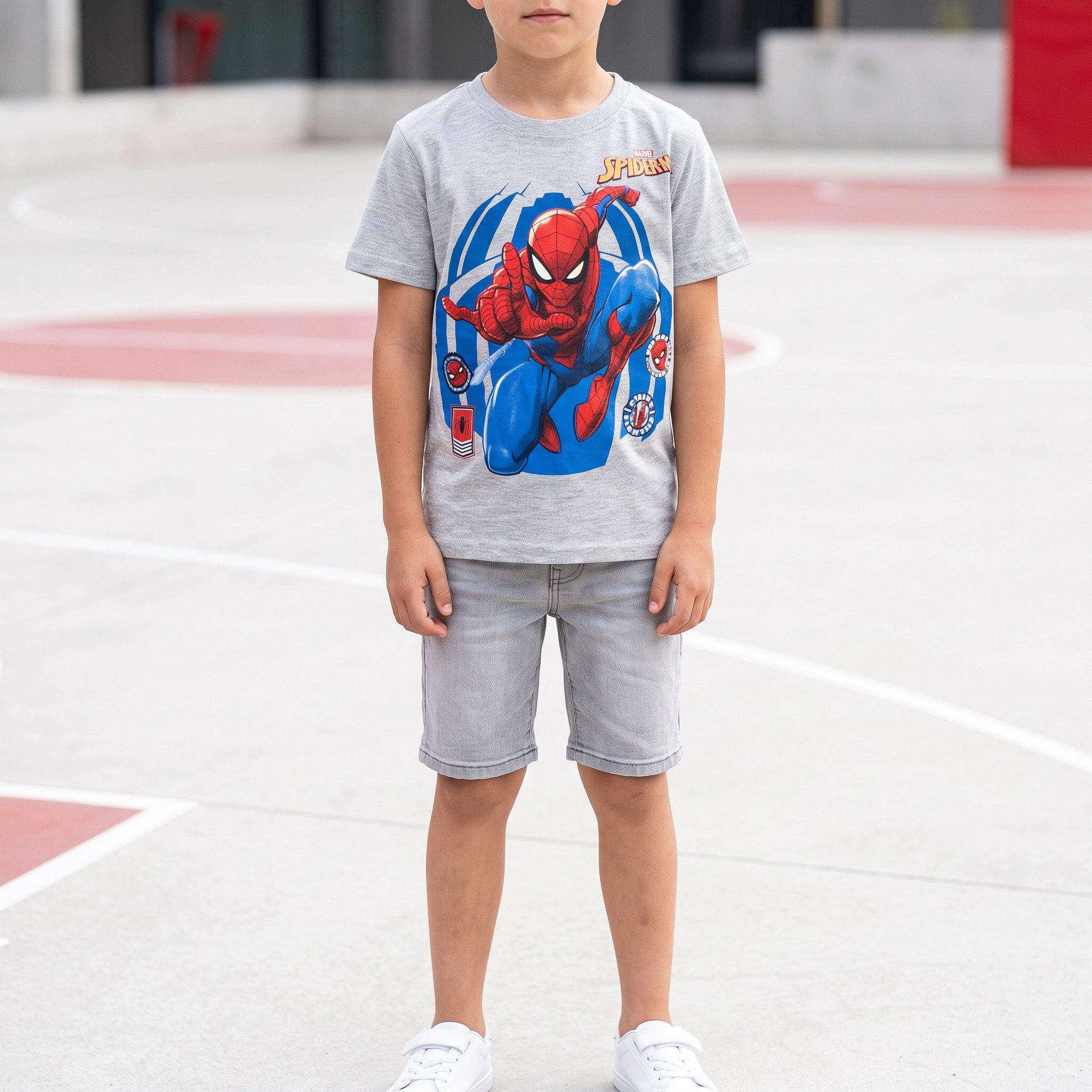 MARVEL Print-Shirt Marvel Spiderman Kinder Jungen T-Shirt Kurzarm Shirt Gr. 98 bis 128 – Bild 5 von 5