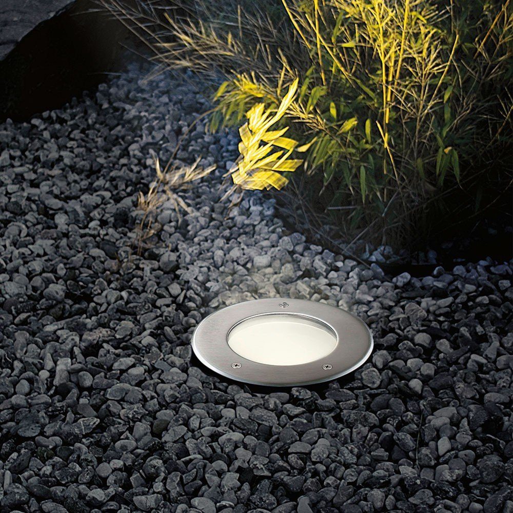 s.LUCE LED Gartenleuchte »Level Edelstahl rund IP67« online kaufen | OTTO