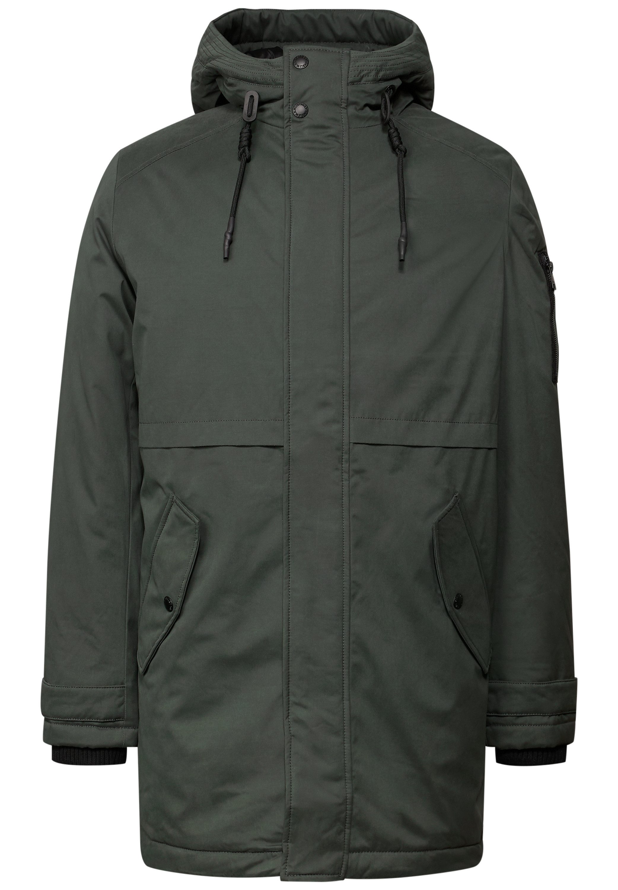 STREET ONE MEN Wintermantel mit Zipper
