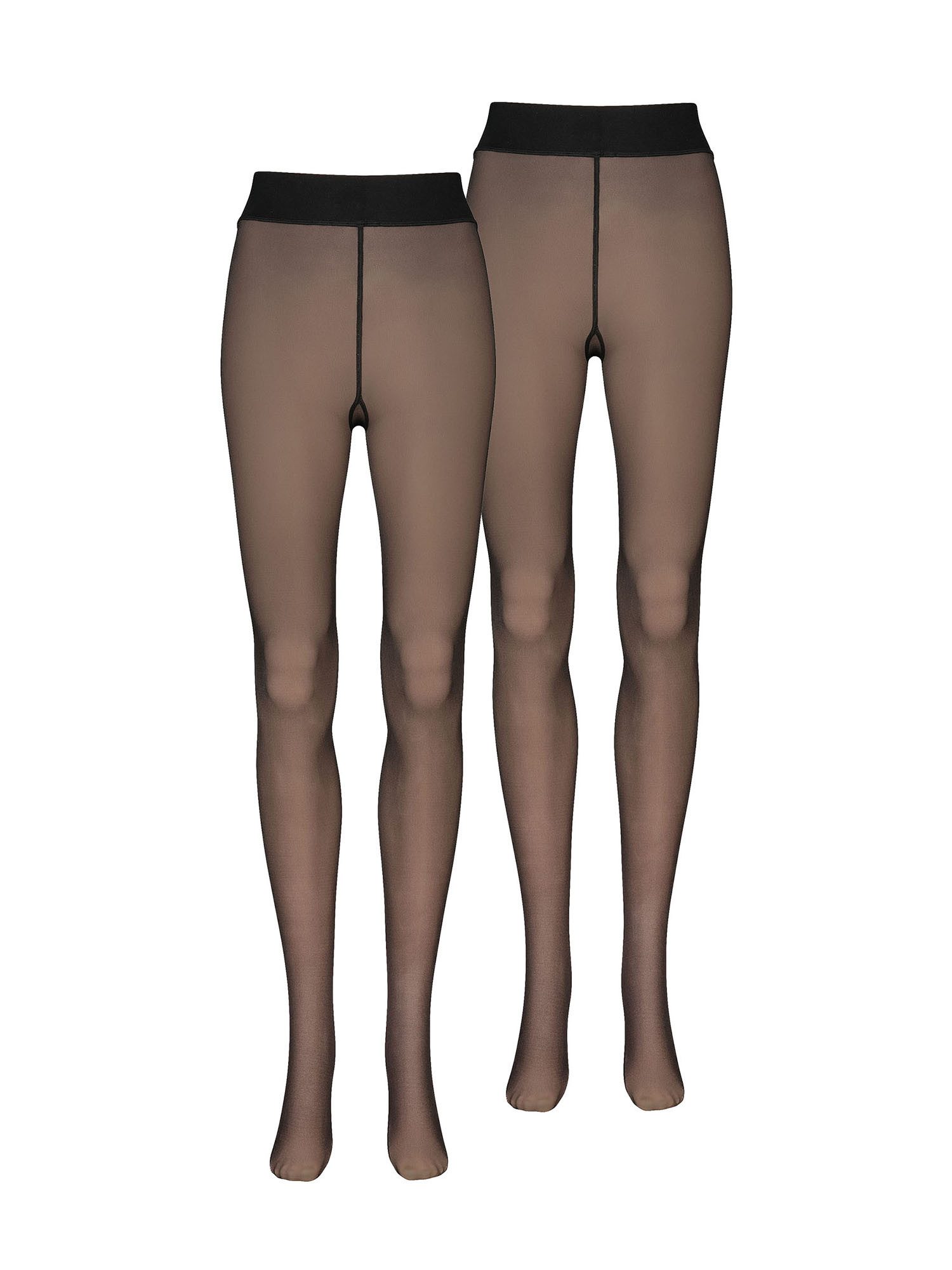 Nur Die Feinstrumpfhose Warm & Transparent (2 St) Transparente Strumpfhose, Nylon Strumpfhose, Feine Tights