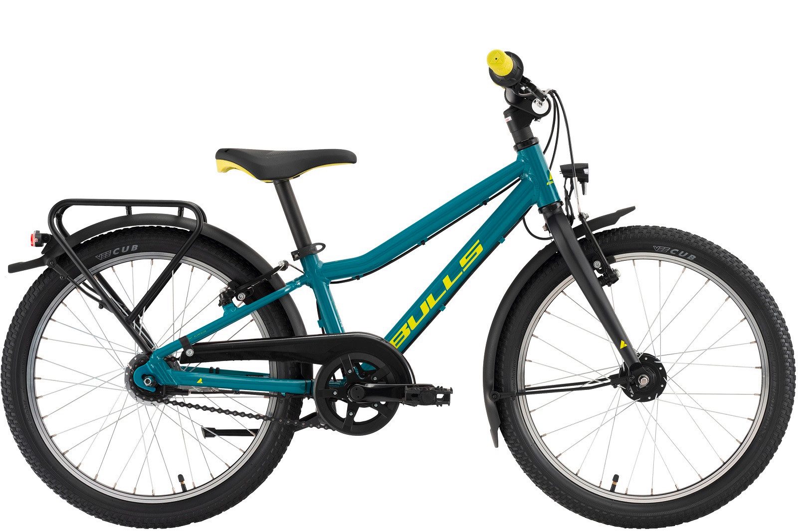 Bulls Kinderfahrrad Bulls Tokee Street 20'' 7-Gang inner grün 2026, 7 Gang SHIMANO Nexus 7-Gang Nabenschaltung mit Rücktritt, Nabenschaltung