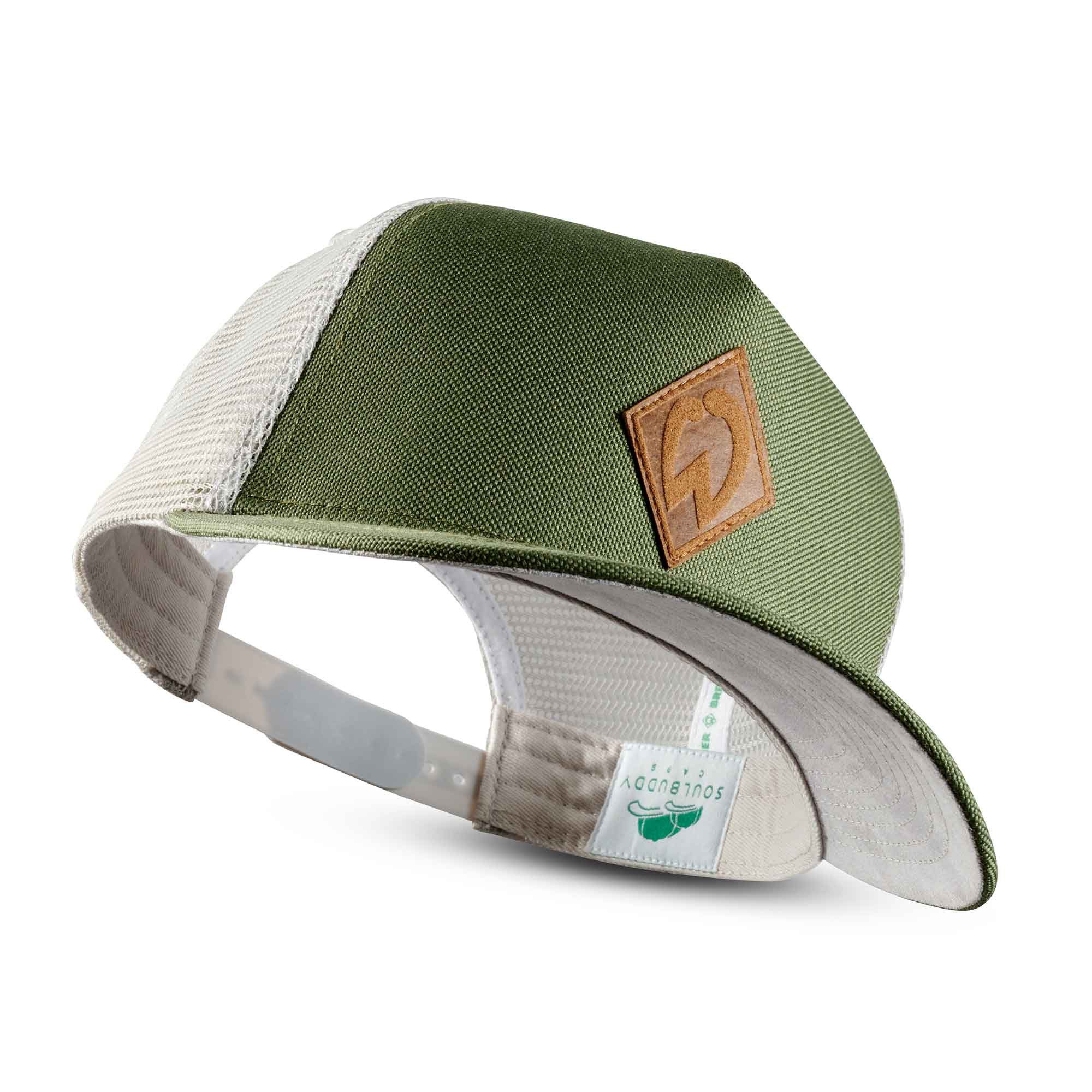 Soulbuddy Trucker Cap, Basecap, Snapback, Cappy Herren & Damen, Mann Geschenk (One Size, Unisex, Gebogener Schirm, Größenverstellbar)