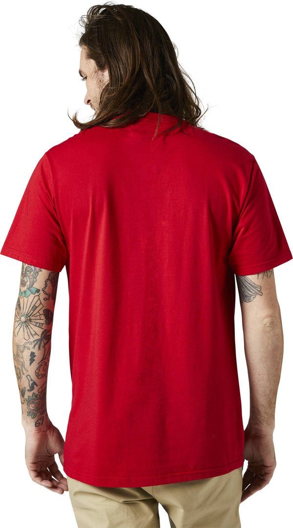 SS Fox T-Shirt Premium Kurzarmshirt Honda Red