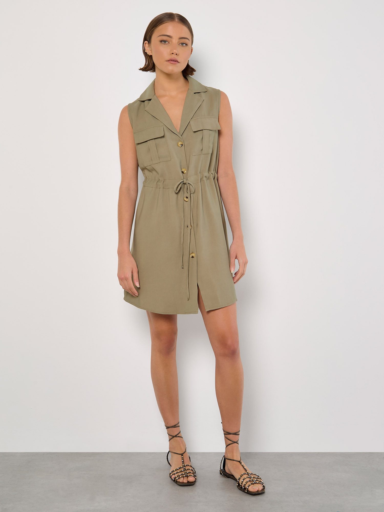 Apricot Minikleid Utility Shirt Minikleid, mit günstig online kaufen