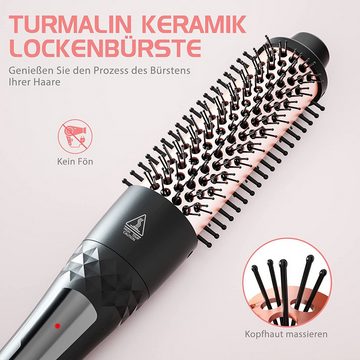 iceagle Lockenstab Lockenstab set 5 in 1 mit 3 Fässer Welleneisen Lockenstäbe, 60S Schnelle Erwärmung Temperatureinstellung mit Handschuh 2 Clips, für Große Keine Locken Keramik Lockenwickler Verschiedenen