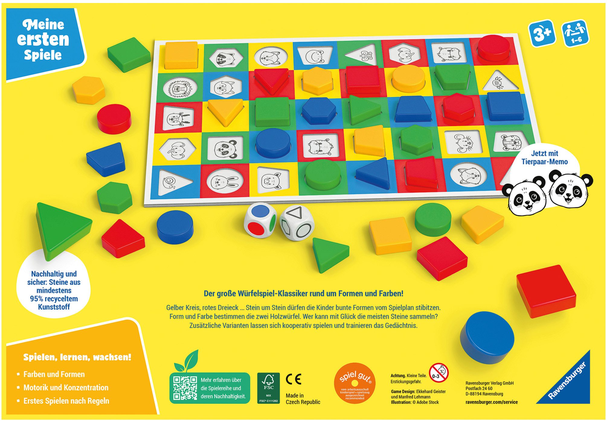 Ravensburger Spiel Colorama, Kinderspiel, Made in Europe
