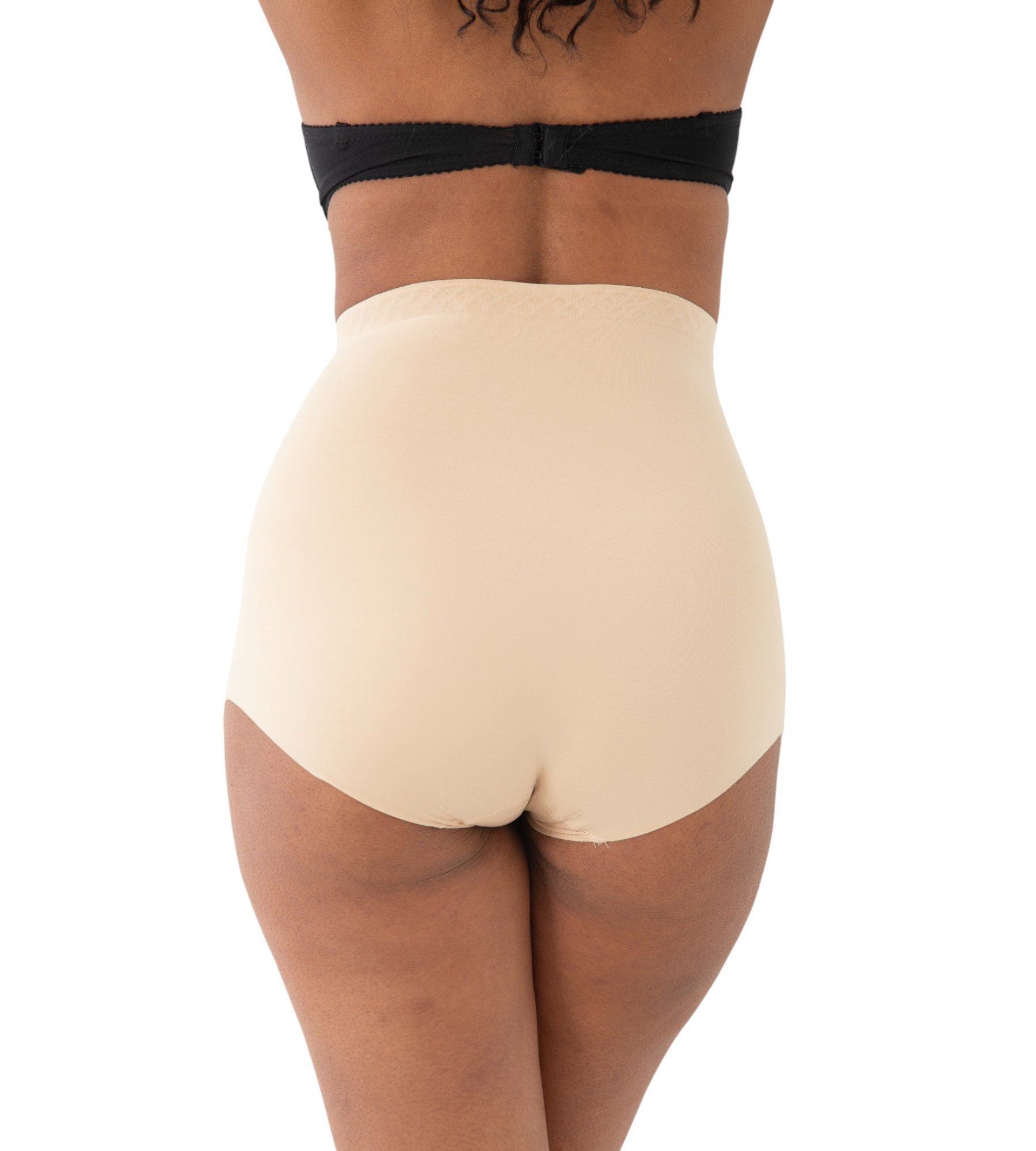 Formangel Miederslip mit hoher Taille und nahtloser Passform, Corsage formend & rutschfest (1-St) Lasergeschnittener Bund