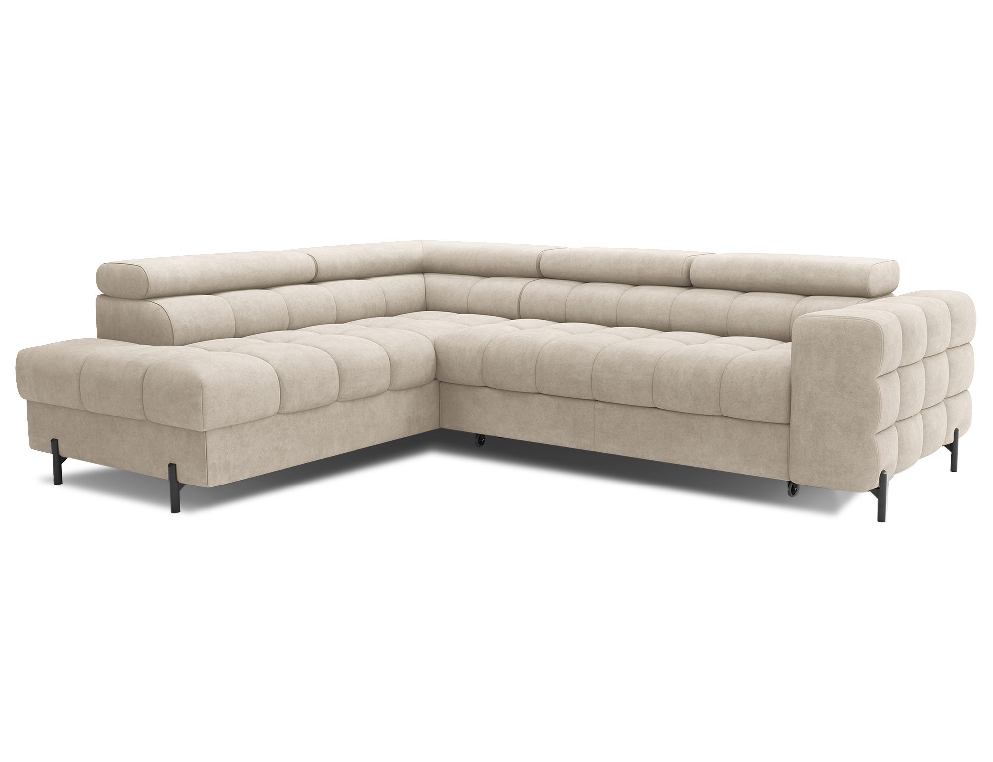 MOEBLO Ecksofa Ferrucio, modernes Schlafsofa mit günstig online kaufen