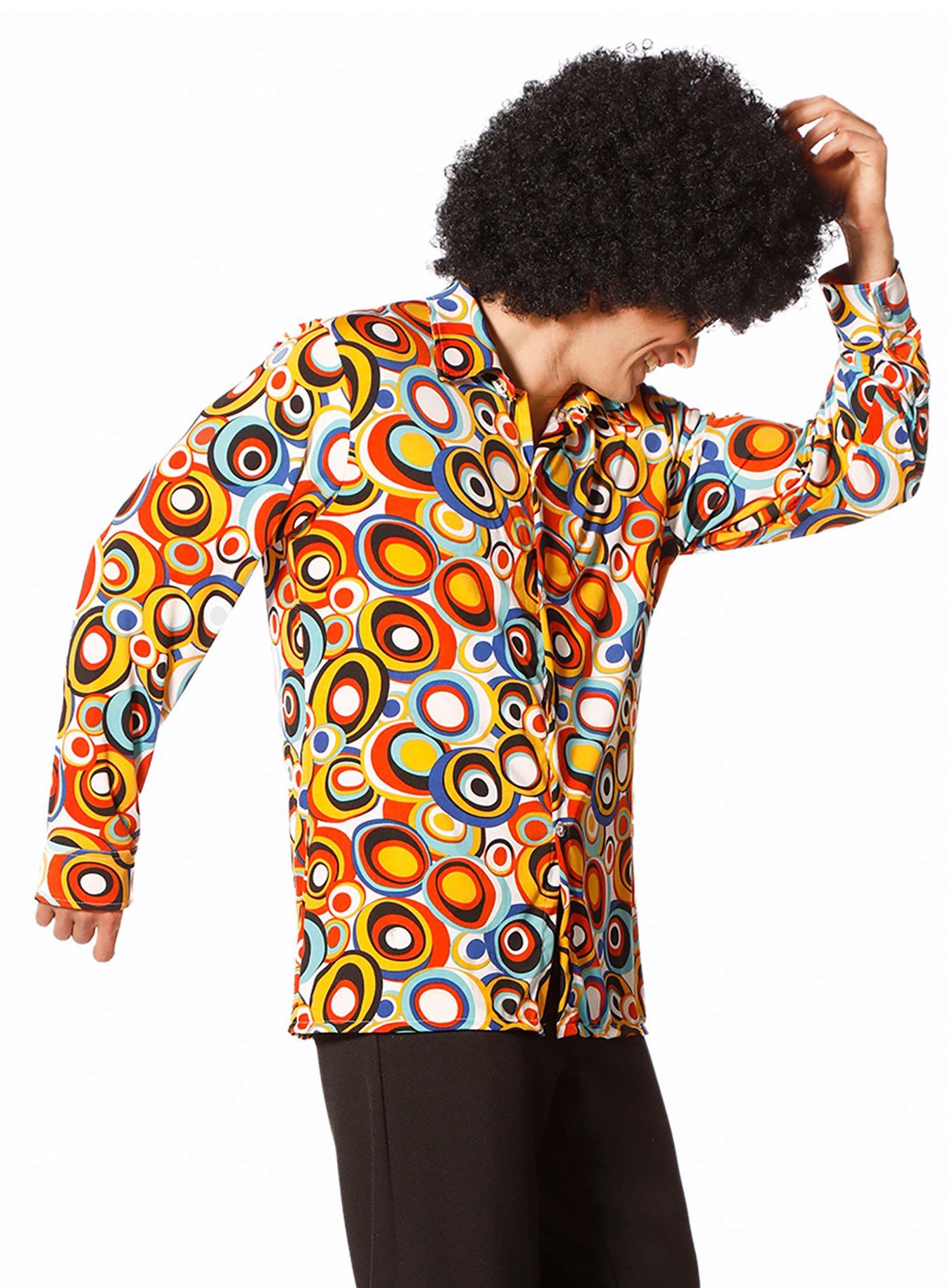 Metamorph T-Shirt 70er Jahre Hemd Beautiful Bubbles Für Schlager- und Motto günstig online kaufen