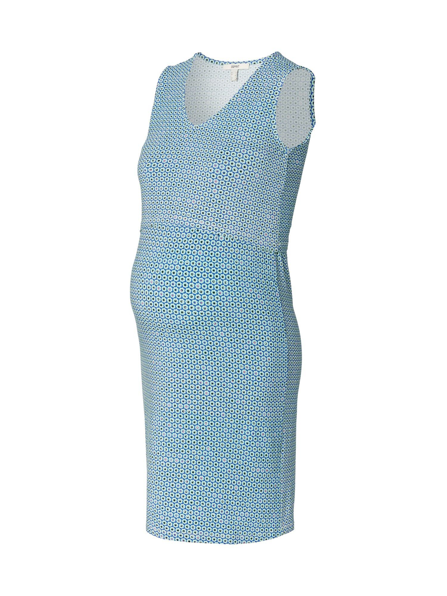 ESPRIT maternity Umstandskleid Geblümtes Jerseykleid mit Stillfunktion