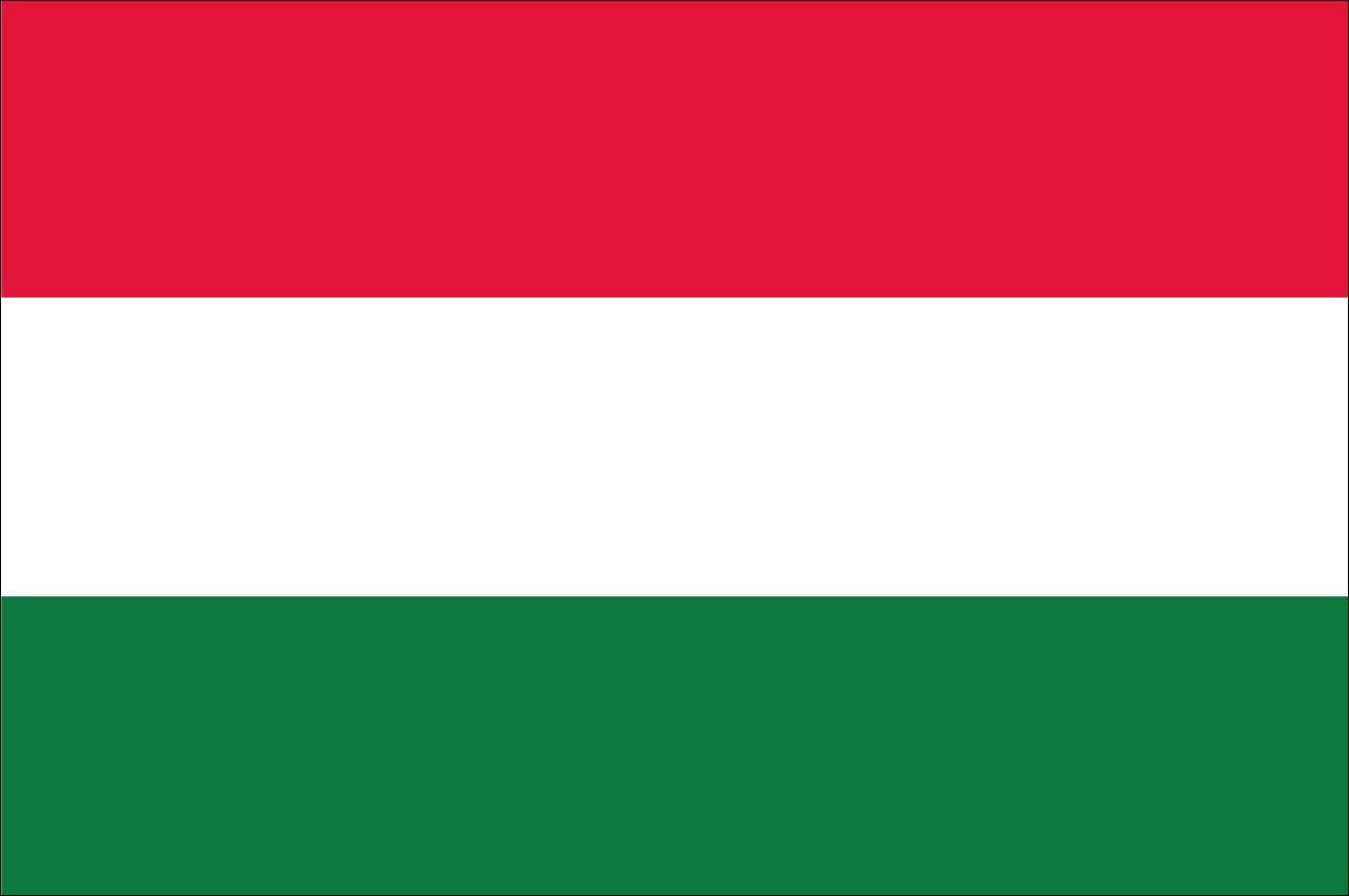 flaggenmeer Flagge Ungarn 80 g/m²