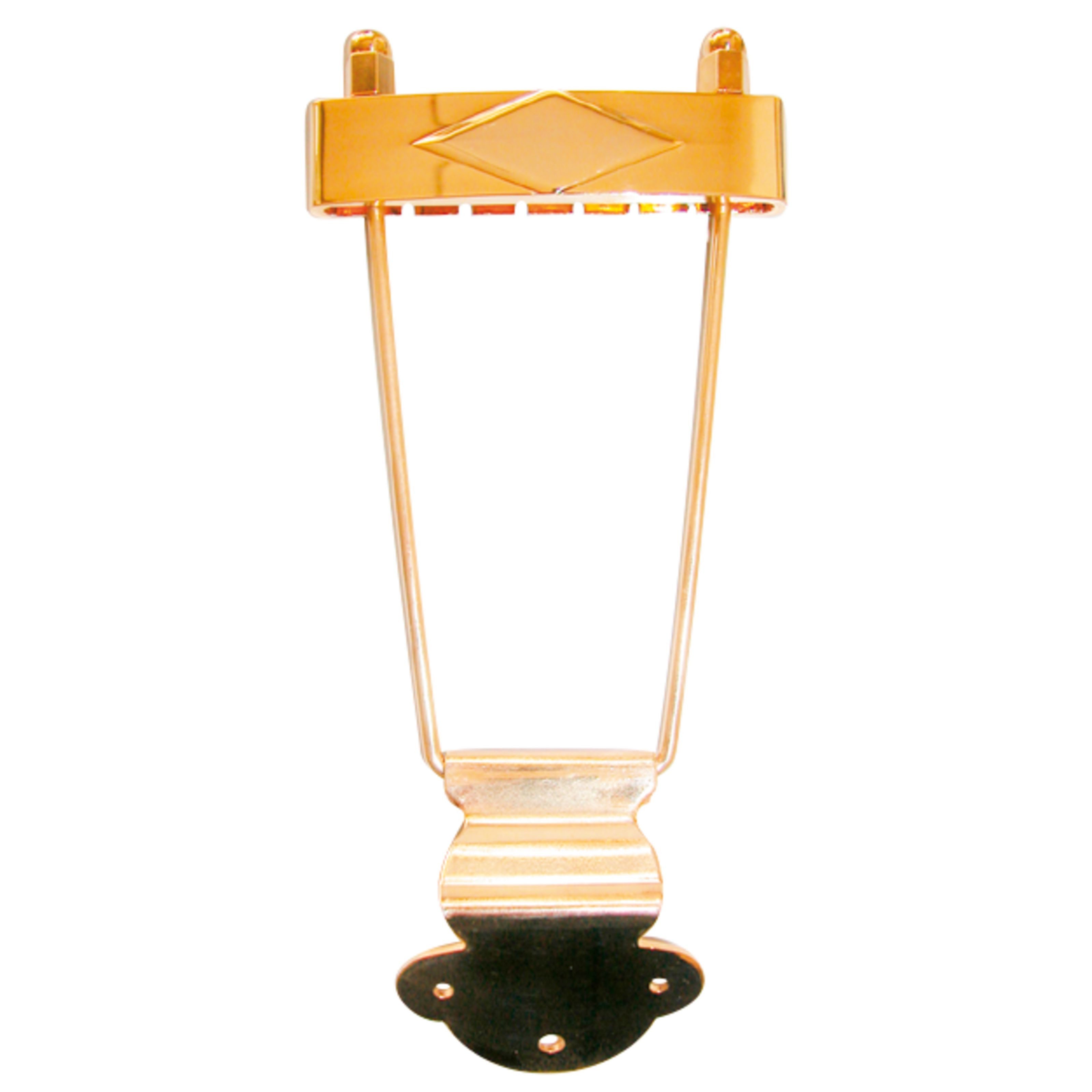 Göldo E-Gitarre, ersatzteile für Gitarren, Brücken, Stege, Saitenhalter, Trapez Tailpiece Gold HW70G - Gitarren Ersatzteil