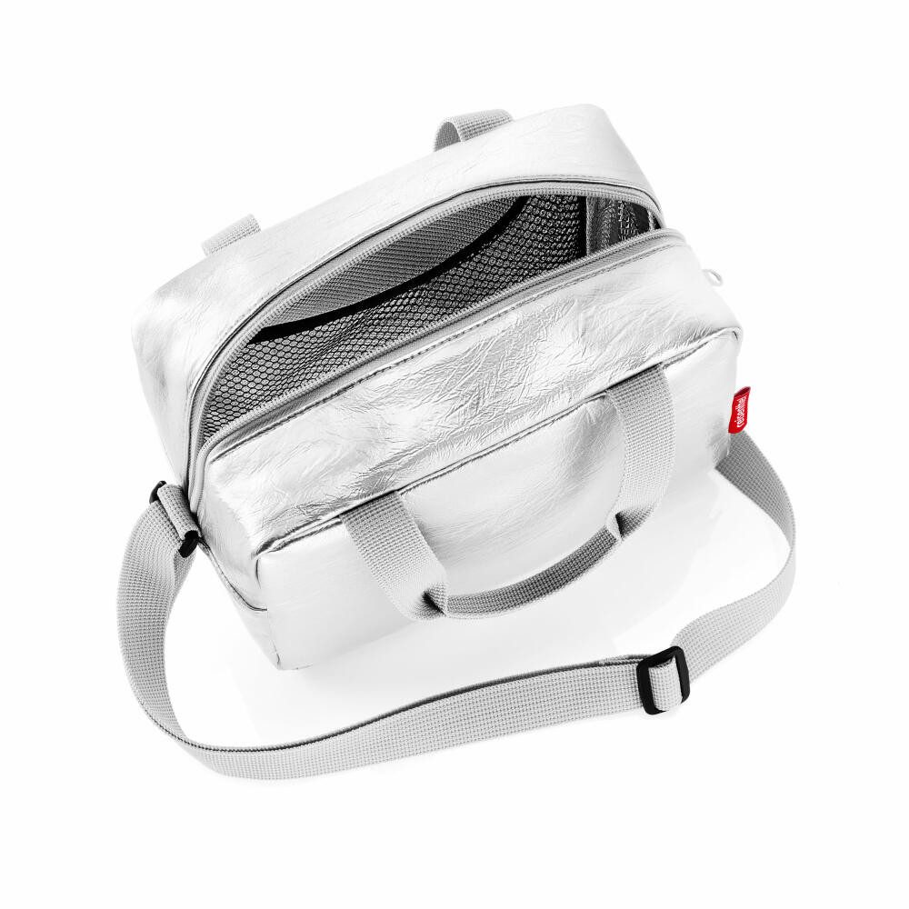 REISENTHEL® Kühltasche coolerbag to-go silver crackle – Bild 3 von 5