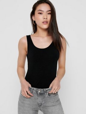 ONLY Shirttop Tank Top 2-er Stück Pack Basic Shirt Set ONLLIVE (2-tlg) 4359 in Schwarz-Schwarz