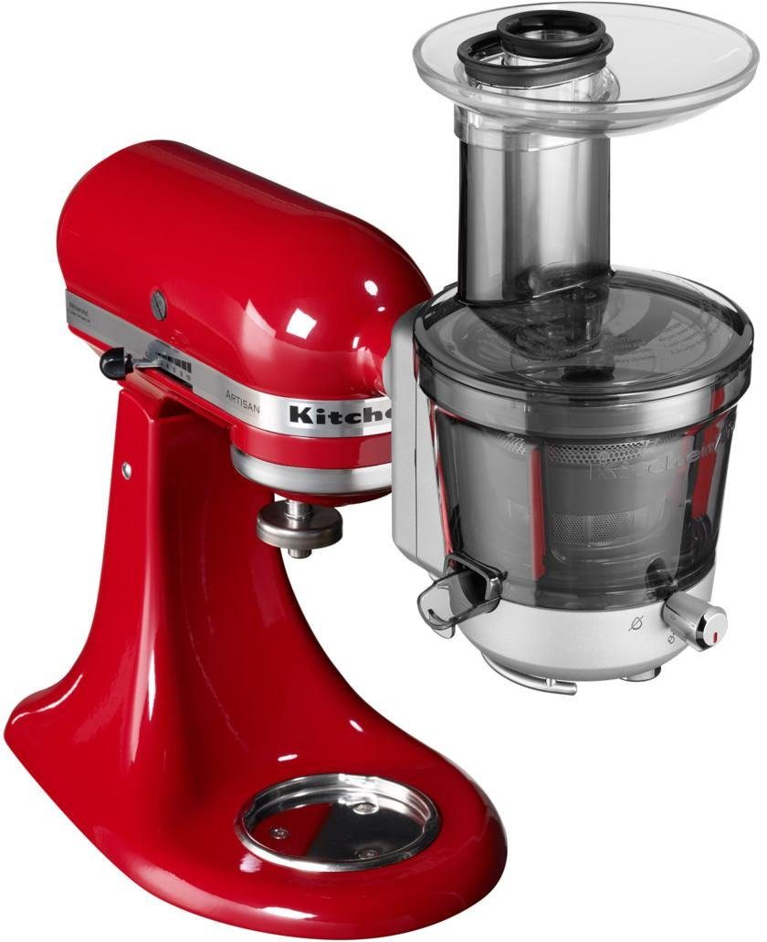 KitchenAid Entsafteraufsatz 5KSM1JA, Zubehör für Mini 3,3 Liter 5KSM3311X, Classic 4,3 Liter 5K45SS, Ultra Power 4,3 Liter KSM90, Artisan 4,8 Liter: KSM125, KSM150, 5KSM156, KSM175PS, 5KSM185PS, Artisan 6,9 Liter, 5KSM7580X, Heavy Duty 4,8 Liter 5KPM5, Heavy Duty 6,9 Liter 5KSM7591X (nicht für 5KSM7990X)