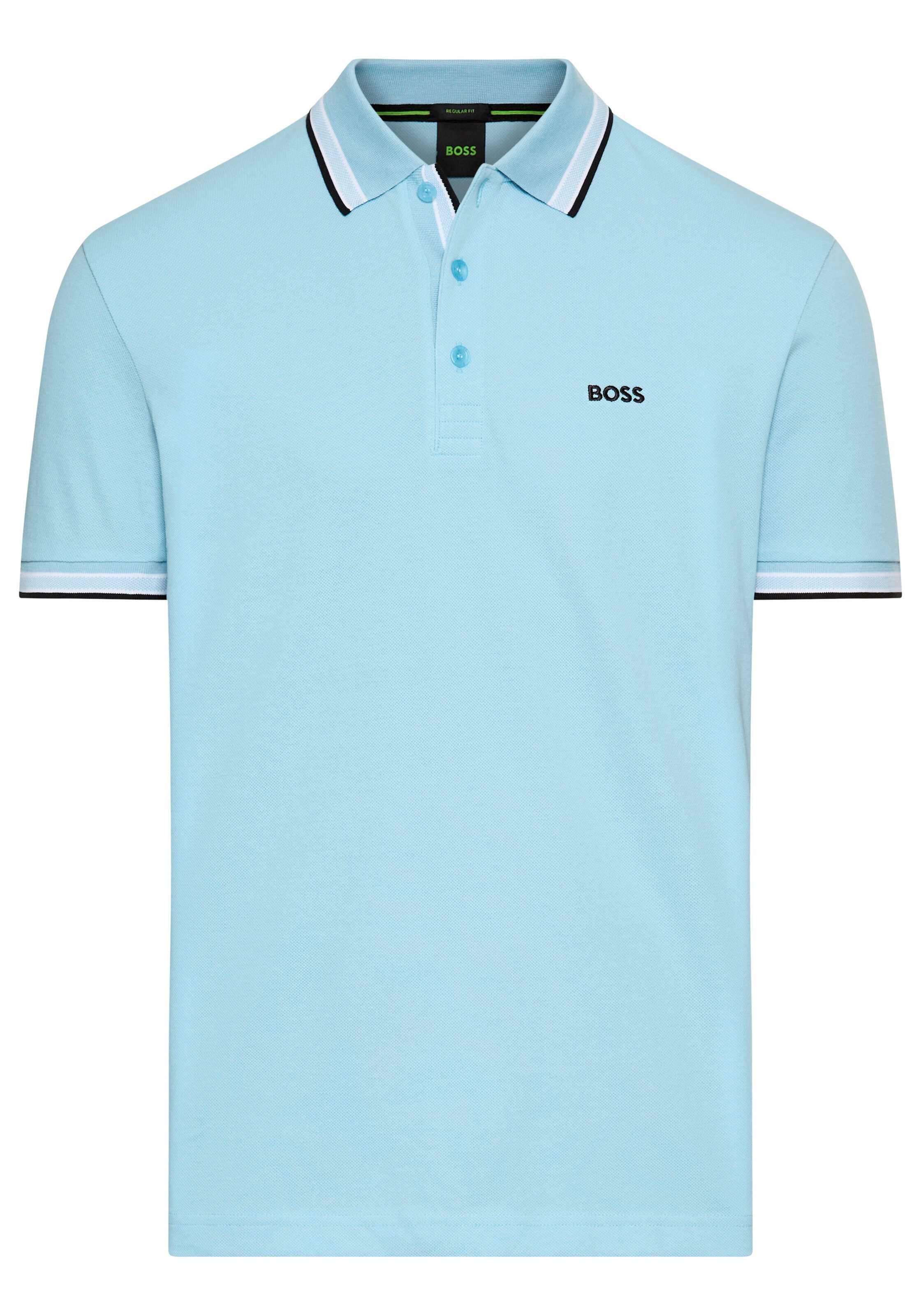 BOSS GREEN Poloshirt Paddy mit kontrastfarbenen Streifen am Kragen günstig online kaufen