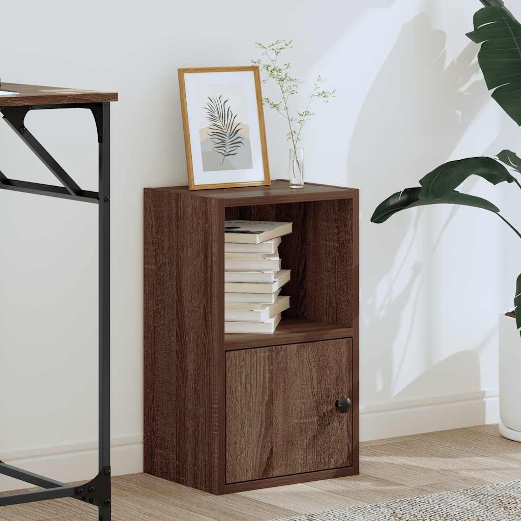 vidaXL Bücherregal Bücherregal Braun Eichen-Optik 31x24x52 günstig online kaufen