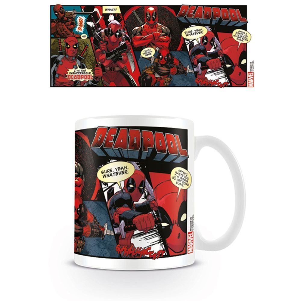 Mug collection design Tasse à café - SUPER HEROS COMICS FUN DEADPOOL