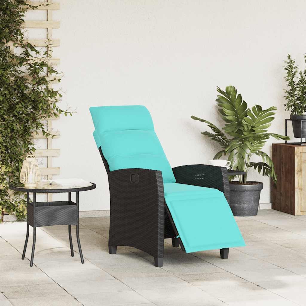 vidaXL Gartenstuhl Gartensessel mit Beistelltisch Verstellbar günstig online kaufen