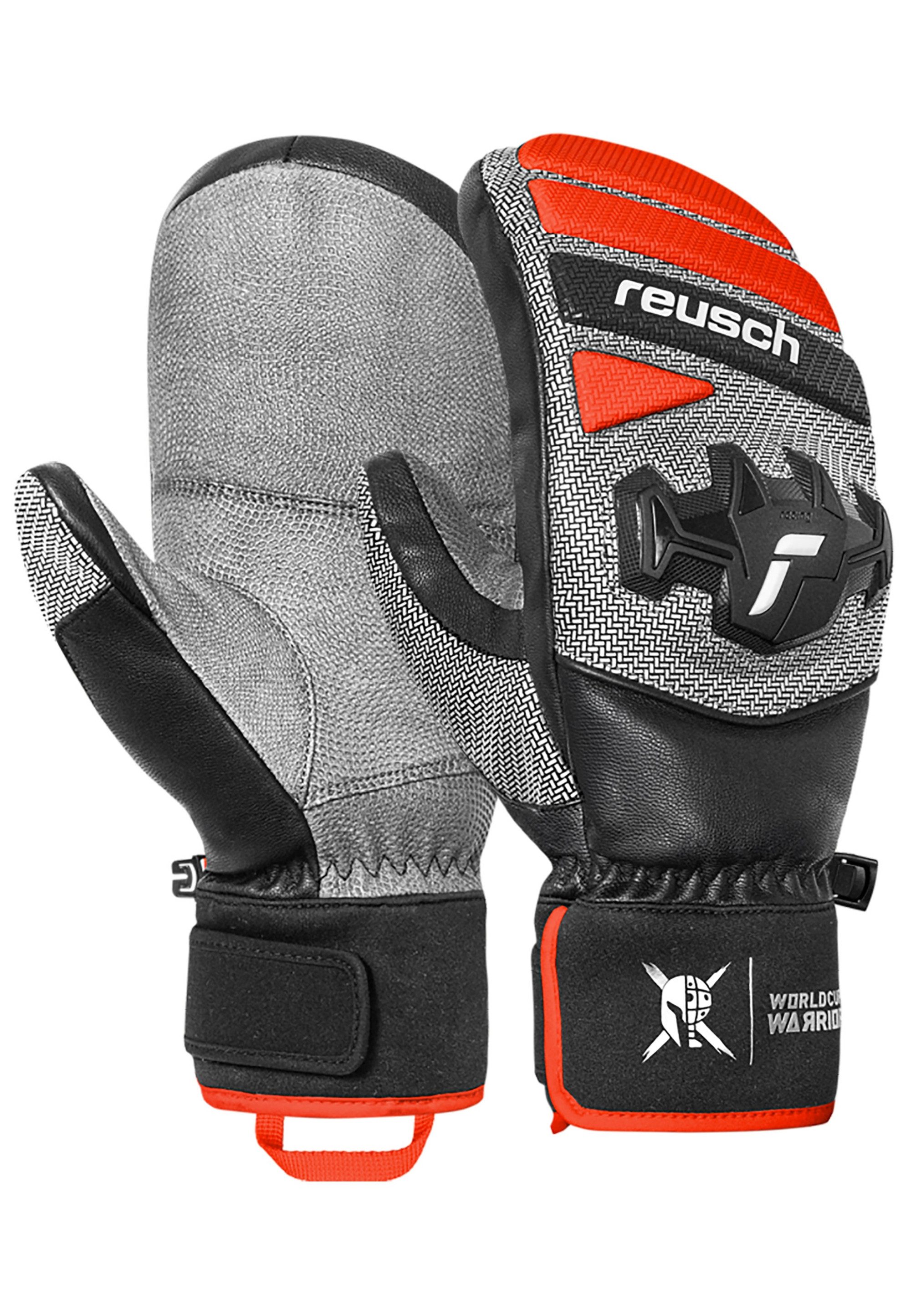 Reusch Fäustlinge Worldcup Warrior Team Mitten mit winddichter und atmungsaktiver Funktion