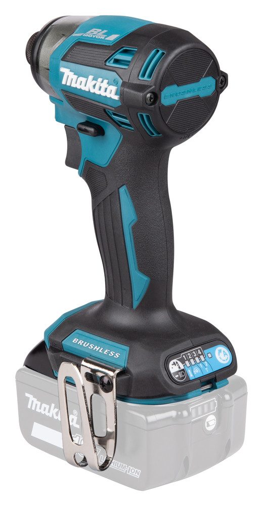 Makita Akku-Schlagschrauber »DTD173 Z«, ohne Akku und Ladegerät, 180 Nm, (Schlagschrauber mit vier Schraubmodi), Ohne Akku, ohne Ladegerät, 1/4", 0-3.800 min-1