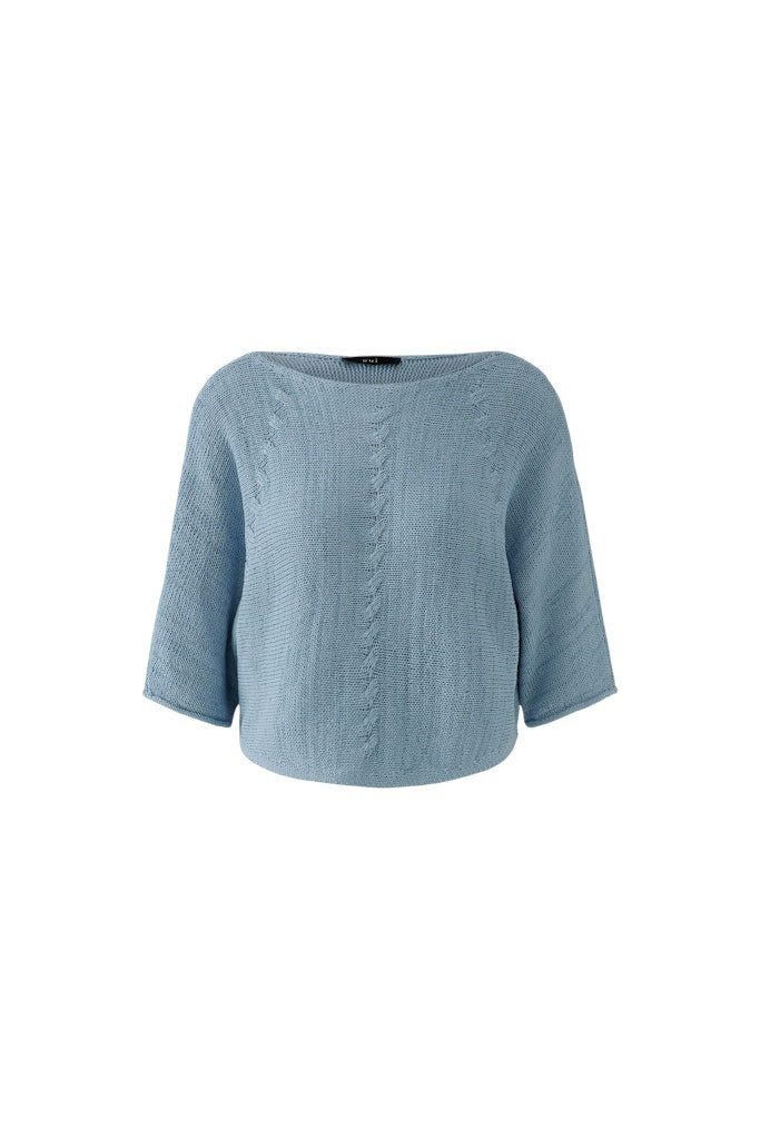 Oui Strickpullover Pullover