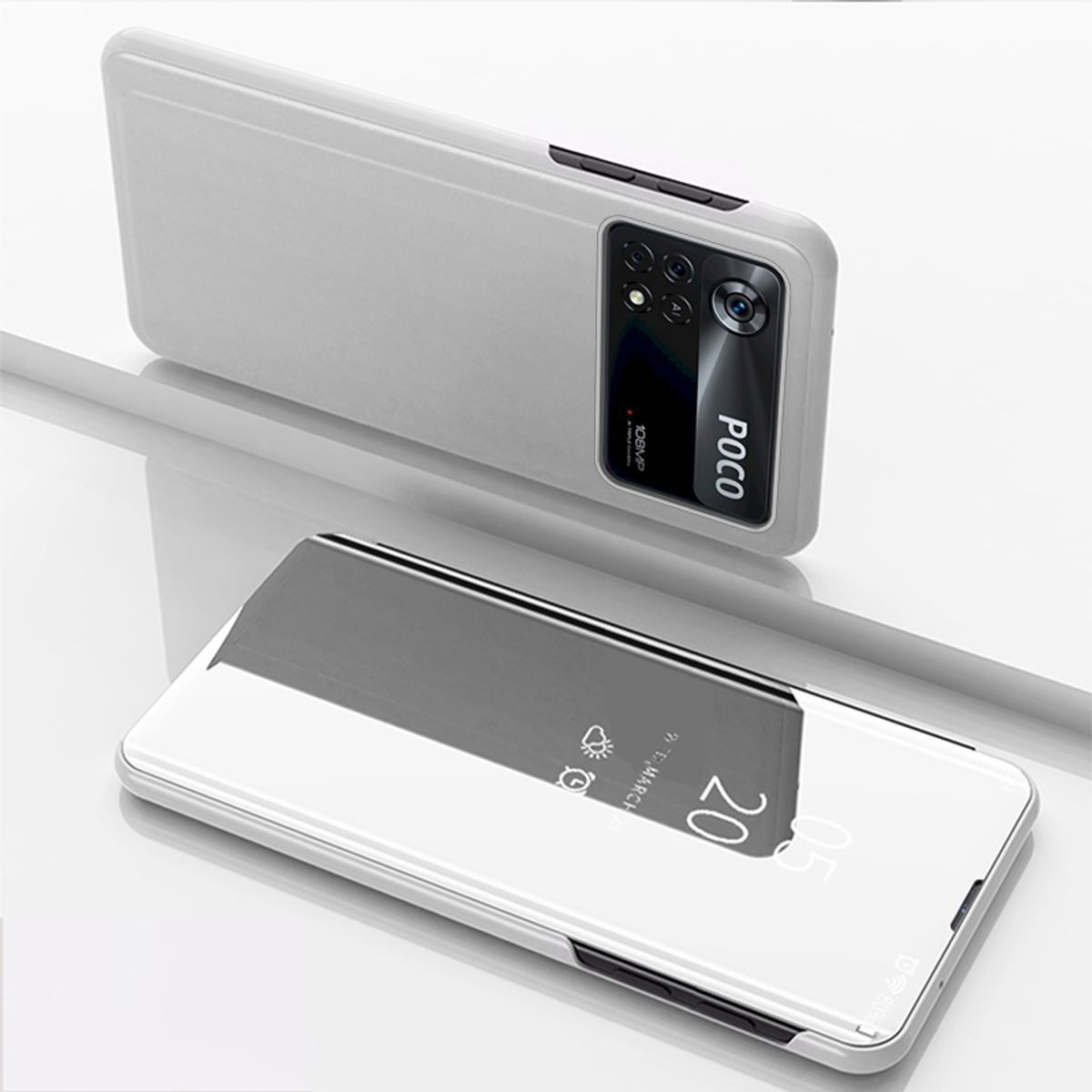 König Design Handyhülle Xiaomi Poco X4 Pro 5G, Schutzhülle Schutztasche Case Cover Etuis 360 Grad
