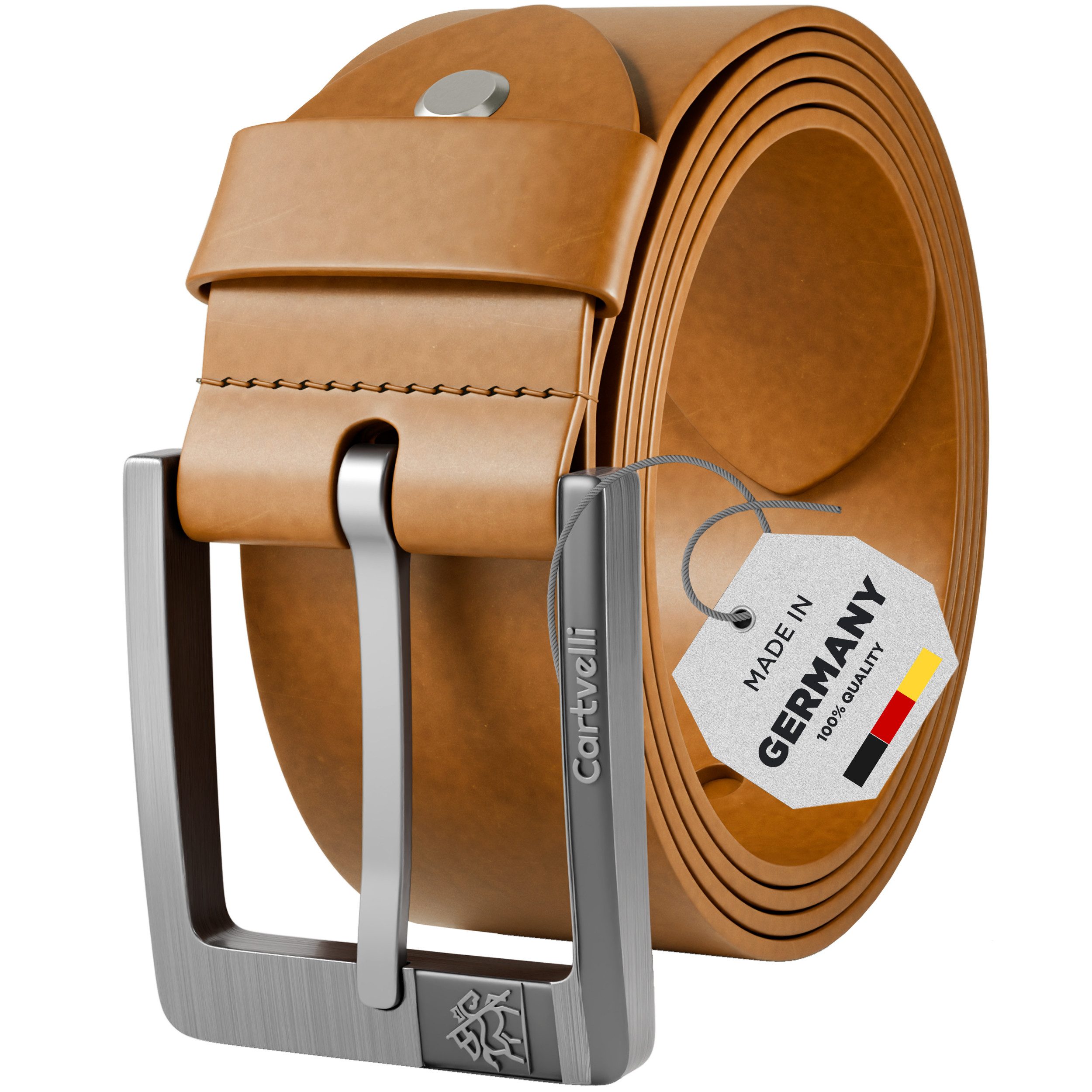 Ledergürtel Premium Ledergürtel Herren Made in Germany mit Geschenkbox Gürtel 40mm