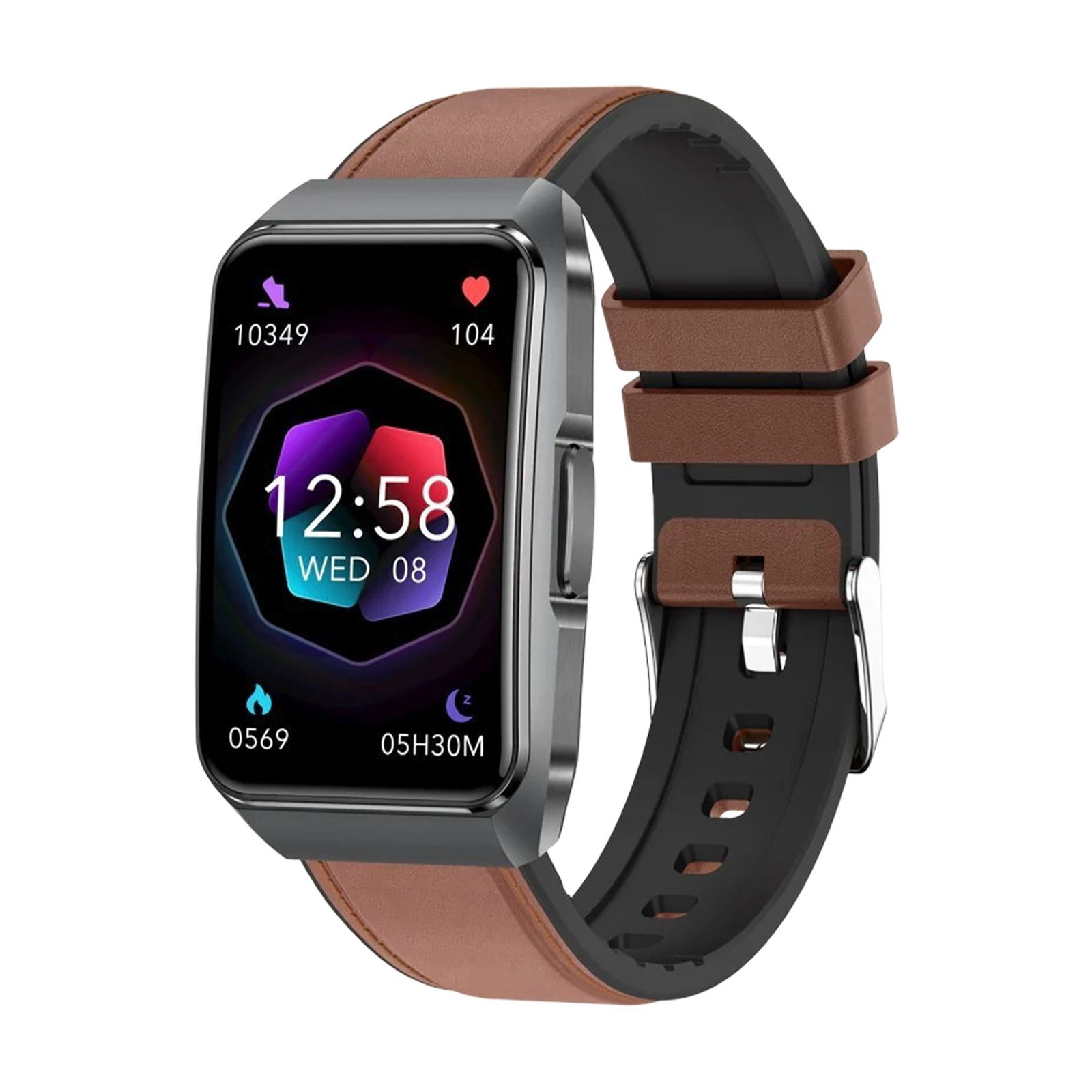 Knauermann Neo 2 Band Gesundheitsuhr mit SOS & Telefonfunktion Smartwatch, Bluetooth