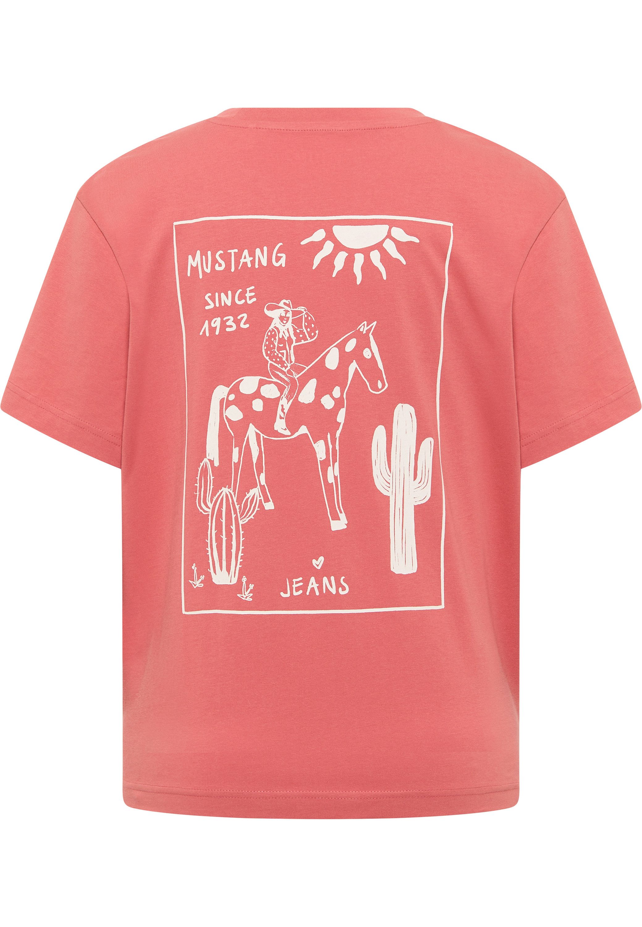 MUSTANG Kurzarmshirt Damen Style Floris