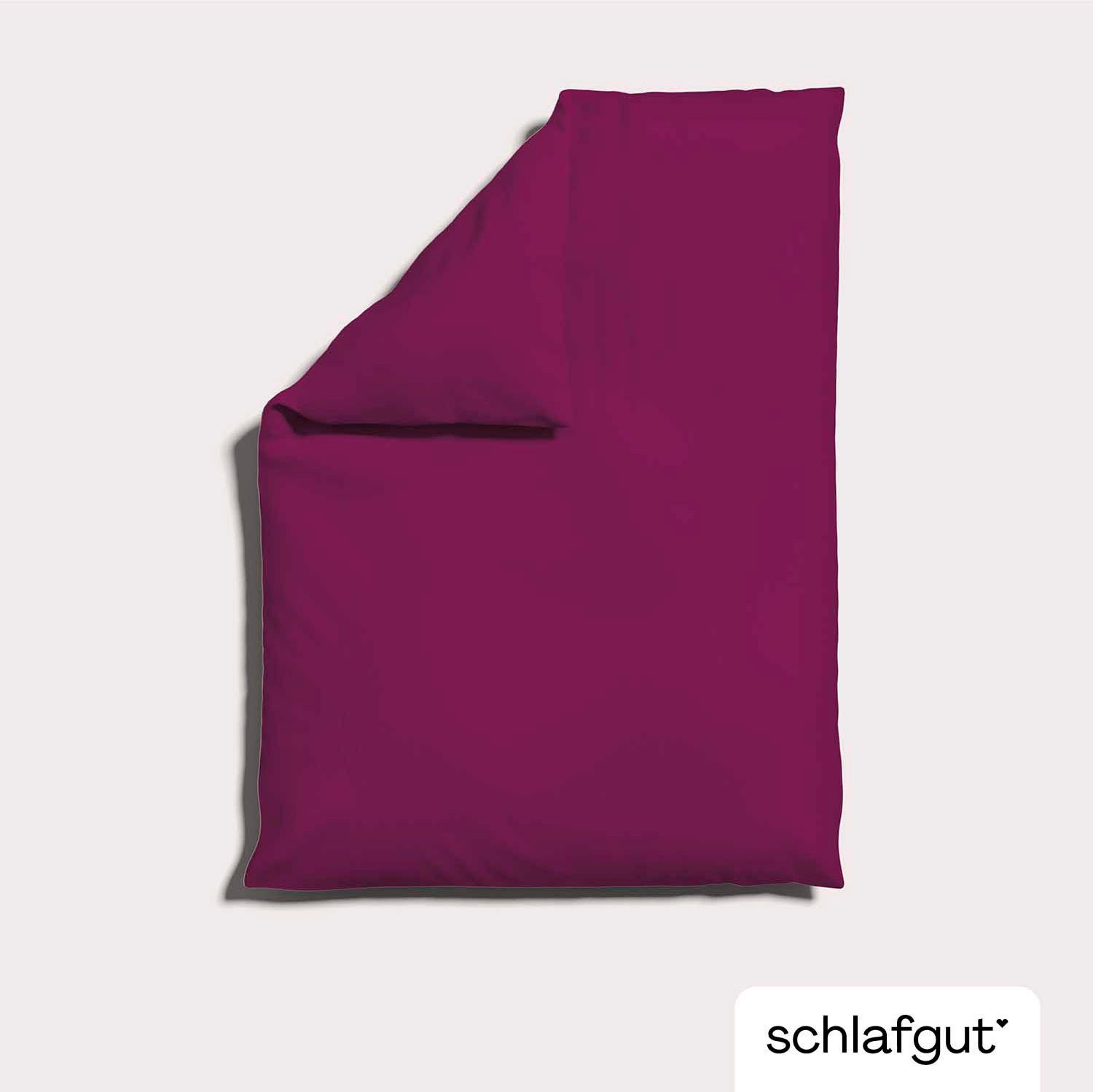 Schlafgut Bettbezug Woven Satin, (1 St), günstig online kaufen