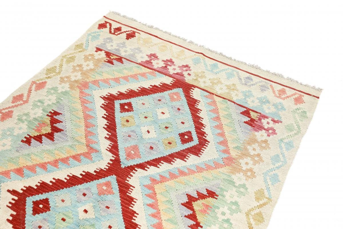 Orientteppich Kelim Afghan 106x145 Handgewebter Orientteppich, rechteckig, Höhe: mm Trading, 3 Nain