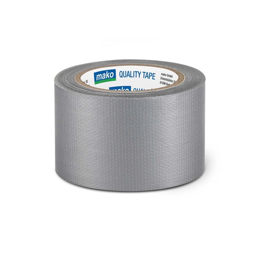 mako Klebeband Super-Kraftband, KOMFORT 38 mm x 5 m, Grau, 3 Stern