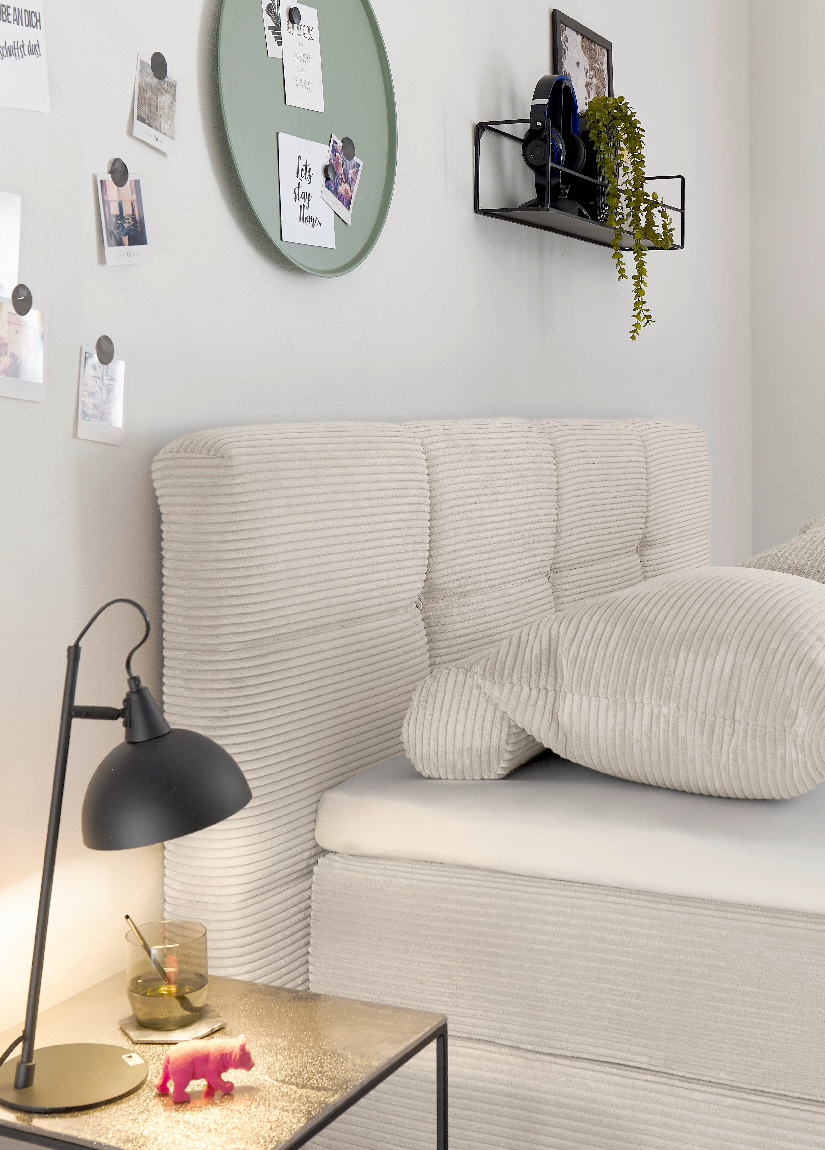 set one by Musterring Boxspringbett Fairfield, mit Metallfuß schwarz, Wendematratze, Breite 160 oder 180 cm