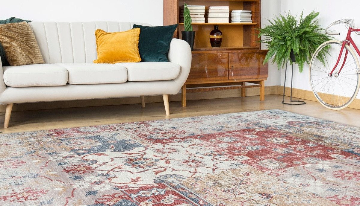 Arte Espina Teppich Indiana 500, rechteckig, Höhe: 10 mm, Vintage Optik, Wohnzimmer